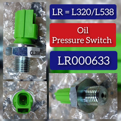 Oil pressure Switch LR000633 Compatible With RANGE ROVER EVOQUE (L538) RANGE ROVER III (L322) RANGE ROVER SPORT I (L320)