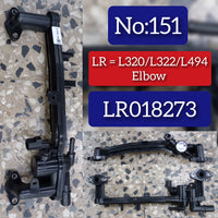 Heater Manifold Tube LR018273 LR077042 LR087559 LR109402 Compatible With LAND ROVER RANGE ROVER III (L322) RANGE ROVER IV (L405) RANGE ROVER SPORT I (L320) RANGE ROVER SPORT II (L494) Tag No.151