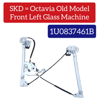 Front Left Glass Machine 1U0837461B Compatible With SKODA OCTAVIA I (1U2) OCTAVIA I Combi (1U5) (1996-2010)