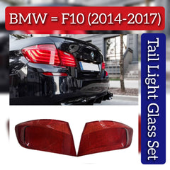 Tail Light Glass Compatible With BMW 5 Series F10 (2014-2017)