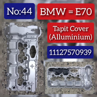 Tapit Cover (Aluminium) 11127570939 Compatible With BMW X5 (E70) Tag No.44