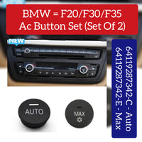 Ac Auto Rotary Knob (Button) 64119287342-C Compatible with BMW 3-Series F30 & F31 & F34