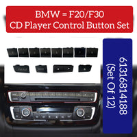 CD Player Control Buttons 61316814188 Compatible With BMW F30 & F31 & F34 & F35 & F20
