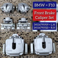 Front Brake Caliper 34116791919 34116791920 Compatible With BMW F10 F18