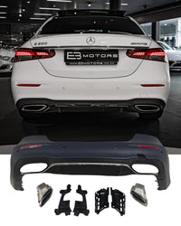 Rear Bumper Kit 2138854305 Compatible With Mercedes Benz E-Class W213 (2021-23) RBK1