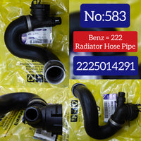 Radiator Hose Pipe 2225014291 Compatible With Mercedes Benz W222 Tag No.583