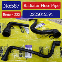 Radiator Hose 2225015591 A2225015591 Compatible With Mercedes Benz W222 S450 S550 Tag No.587