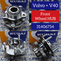 Front Wheel Hub 31406754 31277617 31387356 31429133 13045162 Compatible With VOLVO V40 Cross Country 526