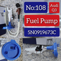 Fuel Pump 5N0919673C Compatible With Audi Q3 Tag No.108
