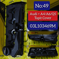 Tappet Cover (Cylinder Head Valve Cover) 03L103469M Compatible With AUDI A4 B8 (8K2) | A4 / S4 & A6 C7 (4G2, 4GC) | A6 / S6 & Q5 (8RB)