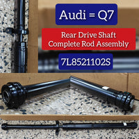 Rear Drive Shaft 7L8521102S Compatible With AUDI Q7 (4LB)