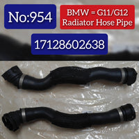 Engine Radiator Coolant Hose 17128602638 Compatible With BMW G30 G38 Tag No.954