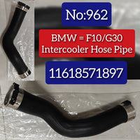 Intercooler Hose 11618571897 Compatible With BMW F10 G30 Tag No.962
