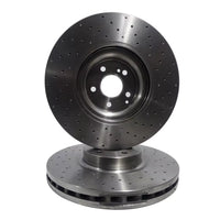 Front Brake Disc Set 2214210812 Compatible With Mercedes Benz W221 W216