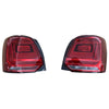 Tail Light Set Left 6C0845095 & Right 6C0845096 Compatible With Volkswagen Polo (2014)