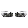 Complete Headlight Set Left 63117348507 & Right 63117348506 Compatible With BMW F01