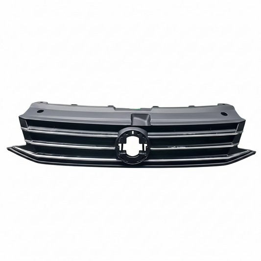Front Bumper Chrome Grill 6RU853653B Compatible With VOLKSWAGEN VENTO (2015-2018)