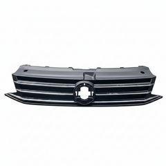 Front Bumper Chrome Grill 6RU853653B Compatible With VOLKSWAGEN VENTO (2015-2018)