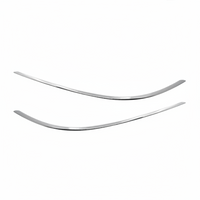 Front Bumper Chrome Left 2048853721 & Right 2048853821 Compatible With MERCEDES-BENZ C-CLASS W204 New Tag No.114