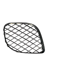 Black Fog Lamp Cover Set Left 3W5807682 & Right 3W5807683 Compatible With Bentley Flying Spur (2009-2012) Tag No.1002