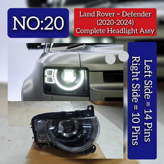 Complete HeadLight Assy Compatible With Land Rover Defender (2020-24)