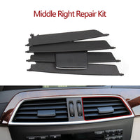 Center AC Conditioner Air Vent Grill Outlet Tab Clip Repair Kit Black 2048306154 2048306054 Compatible With MERCEDES BENZ C-CLASS W204 LCI Tag-ACR-13