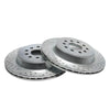 Rear Brake Disc Set 2224200472 Compatible With Mercedes Benz W222