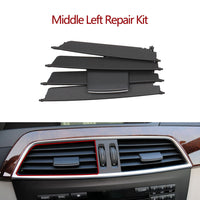 Center AC Conditioner Air Vent Grill Outlet Tab Clip Repair Kit Black 2048306154 2048306054 Compatible With MERCEDES BENZ C-CLASS W204 LCI Tag-ACR-13