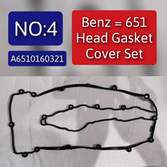 Tappet Cover Packing (Engine Valve Cover Gasket) 6510160321 For MERCEDES-BENZ A-CLASS W176 & B-CLASS W246, C-CLASS W204 W205, E-CLASS W212, GLA-CLASS W156 Tag-TC-04