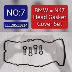 Tappet Cover Packing (Engine Valve Cover Gasket) 11128511814 For BMW 3 Series E90 F30 & 5 Series F10, X1 E84, X3 F25 Tag-TC-07