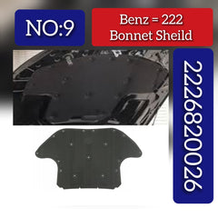 Hood Insulation Panel Bonnet Liner Pad 2226820026 2226824501 Compatible With MERCEDES-BENZ S-CLASS W222