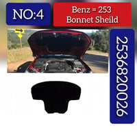 Hood Insulation Pad 2536820026 Compatible with Mercedes-Benz GLC C253 Tag No.4