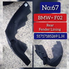 Rear Left Fender Liner 51717185269 Compatible With BMW 7 Series F01 F02 F03 F04 Tag-FE-67