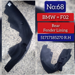 Rear Right Fender Liner 51717185270 Compatible With BMW 7 Series F01 F02 F03 F04 Tag-FE-68