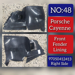 Front Right Fender Liner 97050412413 97050412418 97050412408 Compatible With PORSCHE CAYENNE Tag-FEA-48