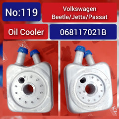 Oil Cooler 068117021B Compatible With SKODA OCTAVIA I (1U2) Tag-O-119