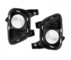 Front Fog Lamp Cover Left 51117283347 Right 51117283348 Compatible With Mini Cooper S (R56)