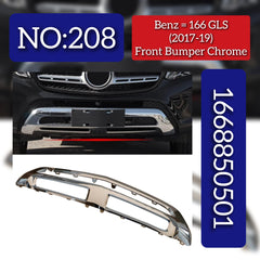 Front Bumper Chrome 1668850501 Compatible With MERCEDES BENZ GLS-CLASS W166 2017-2019