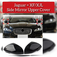 Side Mirror Upper Cover Right & Left Compatible With Jaguar For XF For XJL