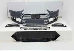 Front Bumper Kit Compatible With Audi A4 To S4 {2017-2019} FBK.4