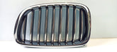 Front Bumper Kidney Grille Full Chrome Set Left 51137336485 & Right 51137336486 Compatible With BMW 5 Series F07 Tag No.116