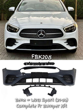 Front Bumper Kit 2138859606 Compatible With Mercedes Benz E-Class W212 (2021-23) FBK208