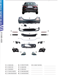 Rear Bumper Kit 2138854305 Compatible With Mercedes Benz E-Class W213 (2021-23) RBK1