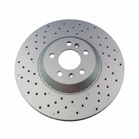 Rear Brake Disc Set 2224231500 Compatible With Mercedes Benz W222