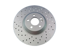 Rear Brake Disc Set 2224231500 Compatible With Mercedes Benz W222
