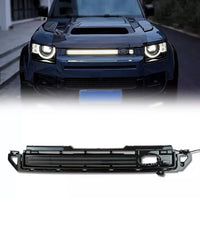 LED Show Grill Smoked Compatible With Land Rover Defender L633 (2020-24)