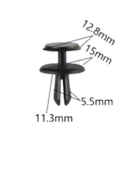 Engine Sheild Clips (Set of 10) Compatible With Mercedce Benz