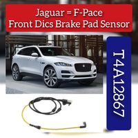 Front Brake Pad Sensor LR090683 & T4A12867 & T4A13370 T4A3467 Compatible With JAGUAR F-PACE (X761) & LAND ROVER RANGE ROVER VELAR (L560)