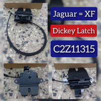 Front Door Latch Left & Right C2Z11315 Compatible With Jaguar & For XF & For XJL (2009- 15)