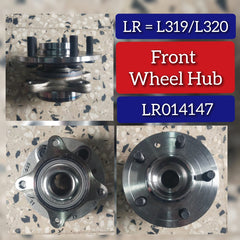 Front Wheel Hub LR014147 LR048083 LR076692 RFM 500010 Compatible With LAND ROVER DISCOVERY IV L319 | LR4 & DISCOVERY SPORT L550 & RANGE ROVER III L322 & RANGE ROVER SPORT I L320